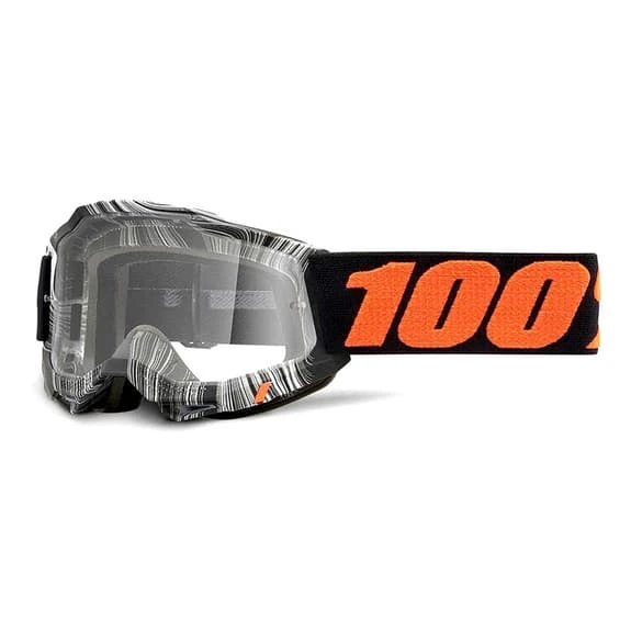 Maschera 100% Accuri 2 Geospace Con Lente Trasparente