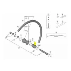 Nucleo Della Ruota Libera Shimano Ultegra RS700/RS770 R12 CenterLock Posteriore.