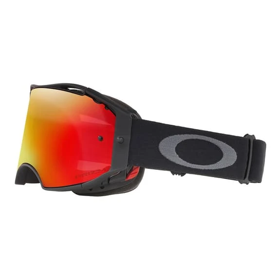Maschera Oakley Airbrake MTB Black Gunmetal Con Lenti Prizm Trail Torch - immagine 3