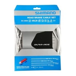 Kit Di Cavi E Custodia Del Freno Shimano Polimero Grigio