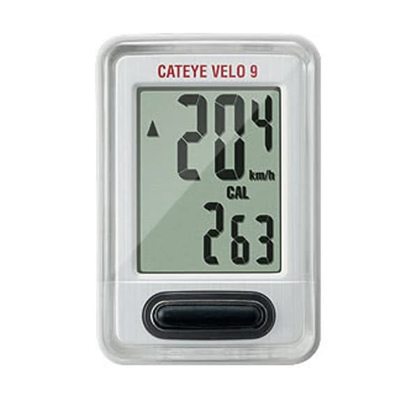 Ciclocomputer Cateye Velo 9 VL820 Bianco