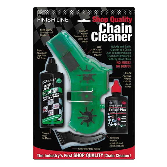 Puliscicatene Finish Line + Sgrassatore 4oz 120ml + Teflon 2oz 60ml