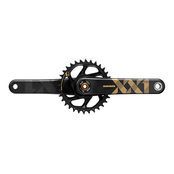 Guarnitura SRAM XX1 Eagle DUB BOOST Direct Mount 34D Dorato