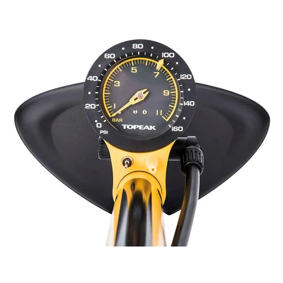 Pompa A Piede Topeak Joeblow Sport III Giallo Nero - immagine 2