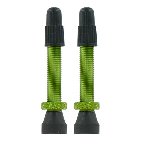Valvola VAR Tubeless Alluminio Verde (2 Unità )