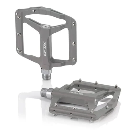 Pedali Flat XLC PD-M20 Titanio