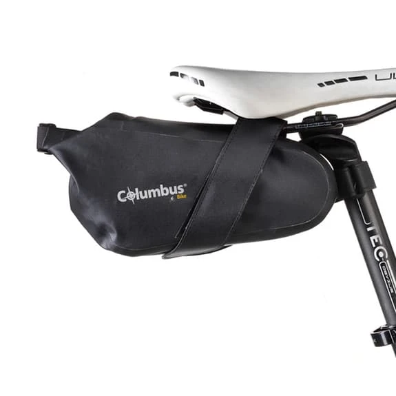 Borsa Per Sella A Tenuta Stagna Columbus Outdoor Saddle Bag Grigia - immagine 4