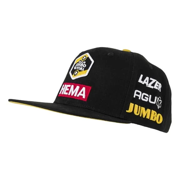 AGU Cappellino Team Jumbo-Visma 2023 Podium Flat Nero
