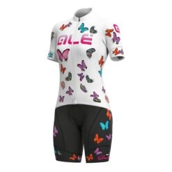 ALE Completo Alé Graphics PRR Butterfly Multicolor Bianco Nero Donna
