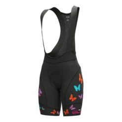 ALE Salopette Alé Graphics PRR Butterfly Nero Multicolor Donna