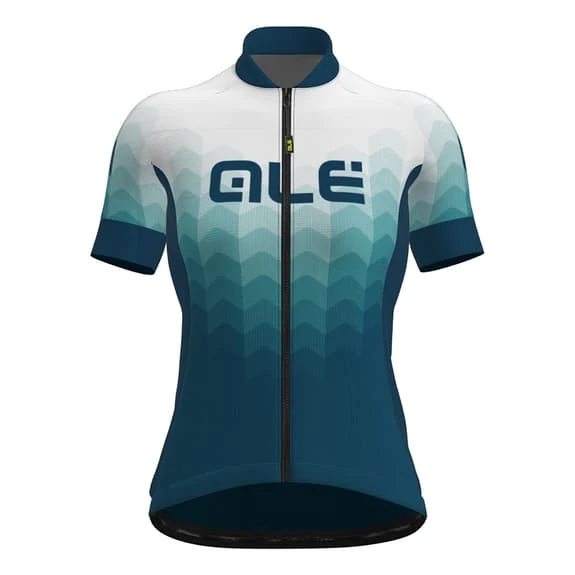 ALE Completo Alé Arrow Limited Edition Senza Bretelle Solid Traguardo Blu Bianco Donna - immagine 2