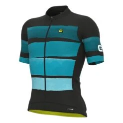 ALE Maglia Alé PRS Track Manica Corta Turchese Nero