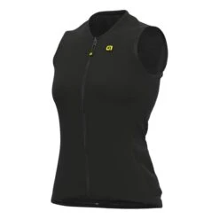 ALE Smanicato Alé Solid Color Block Nero Donna