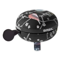 Campanello Basil Ding Dong Wanderlust Nero Stampato