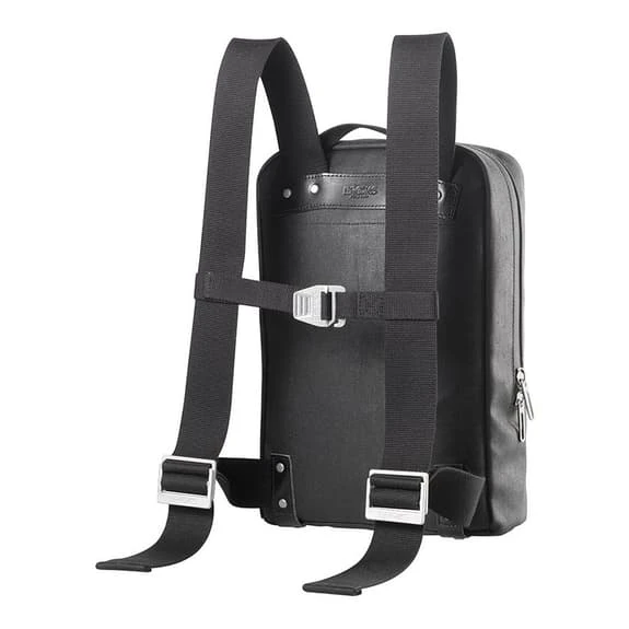 Borsa Posteriore Brooks England Pickzip Cotton Canvas 10L Nero - immagine 2