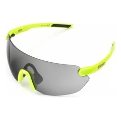 Occhiali Briko Starlight Giallo Con Lenti A Specchio Nero Grigio Chiaro