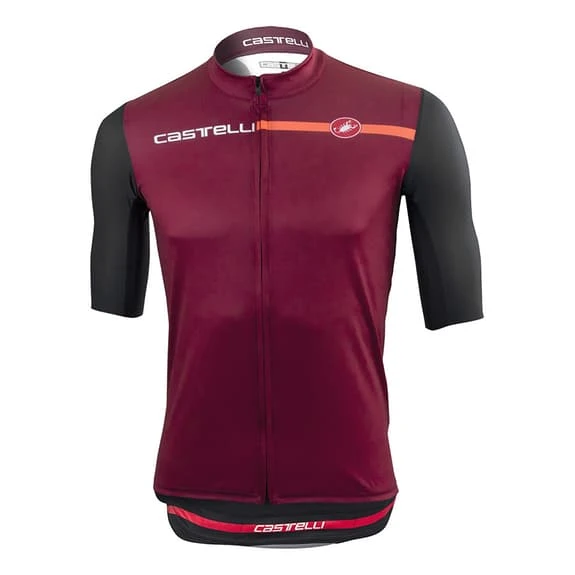 Completo Castelli Squadra Competizione Limited Edition Rosso Granata Nero - immagine 2