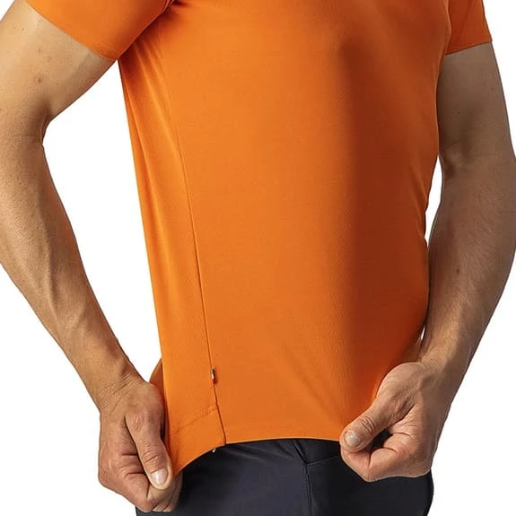 T-shirt Castelli Tech 2 Manica Corta Arancione Ruggine - immagine 4