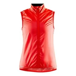 Gilet Craft ESSence Light Wind Arancione Donna