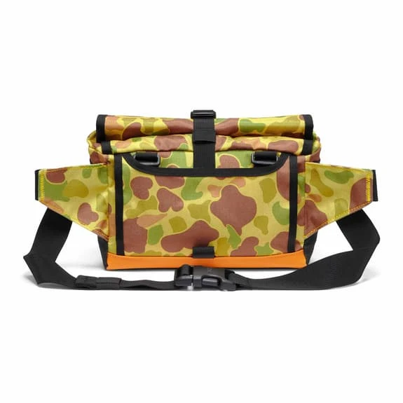 Borsa Da Manubrio Chrome Doubletrack 5L Giallo Verde Marrone - immagine 3