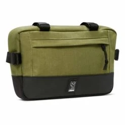 Borsa Da Telaio Chrome Doubletrack Medium Verde Nero