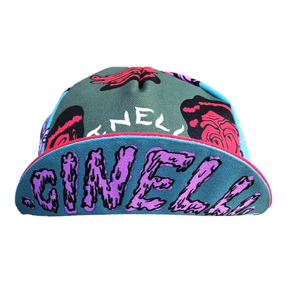 Cappellino Cinelli Stevie Gee Melt Faces Rosa Multicolor - immagine 2