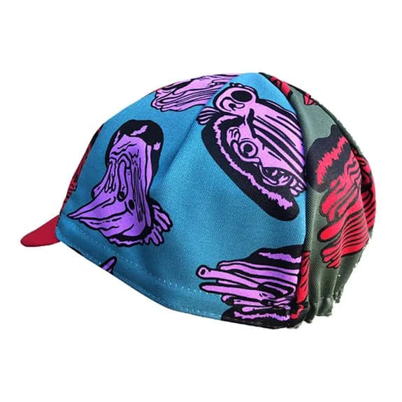 Cappellino Cinelli Stevie Gee Melt Faces Rosa Multicolor - immagine 3