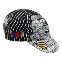 Cappellino Cinelli Louie Cordero Lolobuko Nero Multicolor