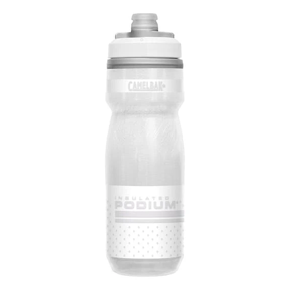 Borraccia Camelbak Podium Chill 620 Ml Grigio Chiaro Bianco