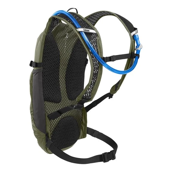 Zaino Idrico Camelbak Lobo 9 3L Verde Oliva Nero - immagine 2