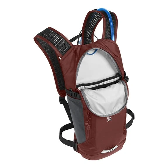 Zaino Idrico Camelbak Lobo 9 2L Granata Nero - immagine 3