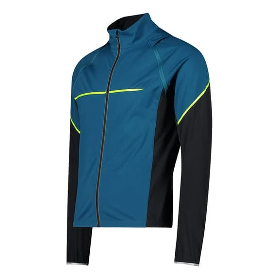 Giacca CMP Detachable Sleeves Blu Verdastro Nero - immagine 3