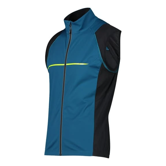 Giacca CMP Detachable Sleeves Blu Verdastro Nero - immagine 6