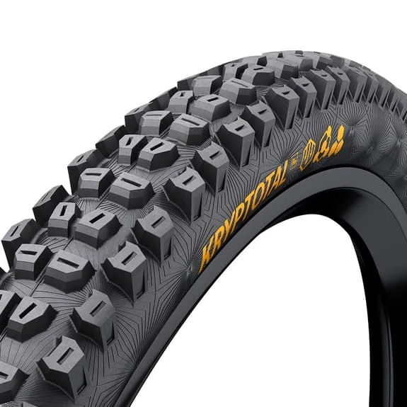 Copertone Anteriore Continental Kryptotal Downhill SuperSoft Tubeless Ready Pieghevole Nero Skin - immagine 3