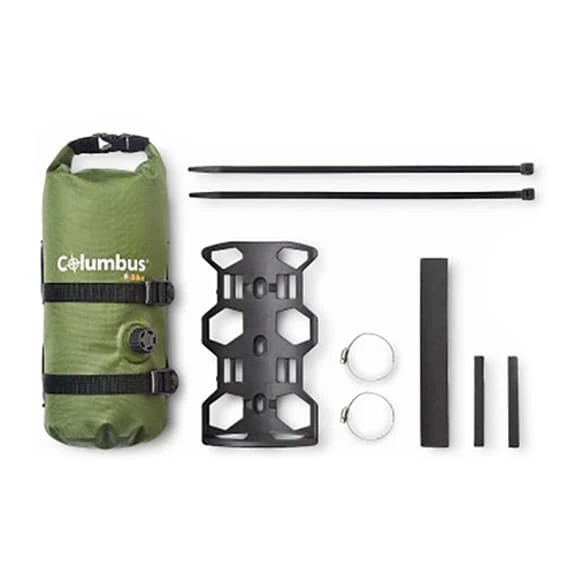 Tracolla Columbus Outdoor Dry Fork Bag 3.5L Verde Kaki - immagine 3