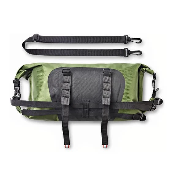 Borsa Da Manubrio Columbus Outdoor Dry Handlebar 9L Verde Kaki - immagine 2