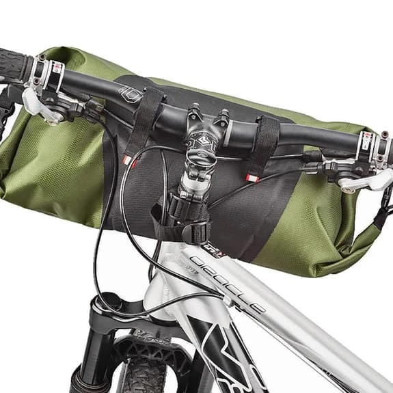 Borsa Da Manubrio Columbus Outdoor Dry Handlebar 9L Verde Kaki - immagine 5