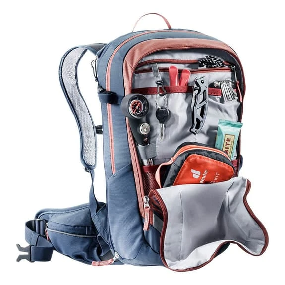 Zaino Deuter Compact EXP 12L SL Blu Arancione Donna - immagine 6