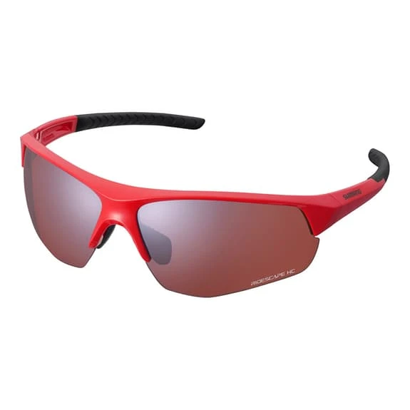Occhiali Shimano Twinspark Rosso Con Lenti Ridescape HC