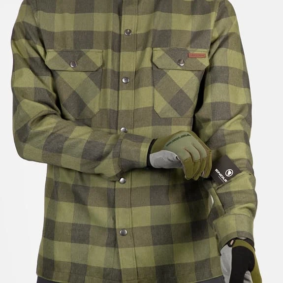 Camicia Endura Hummvee Manica Lunga Verde Bottiglia - immagine 5