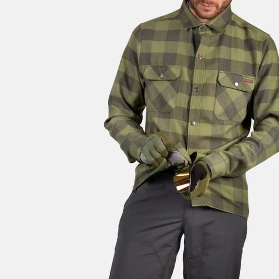 Camicia Endura Hummvee Manica Lunga Verde Bottiglia - immagine 6