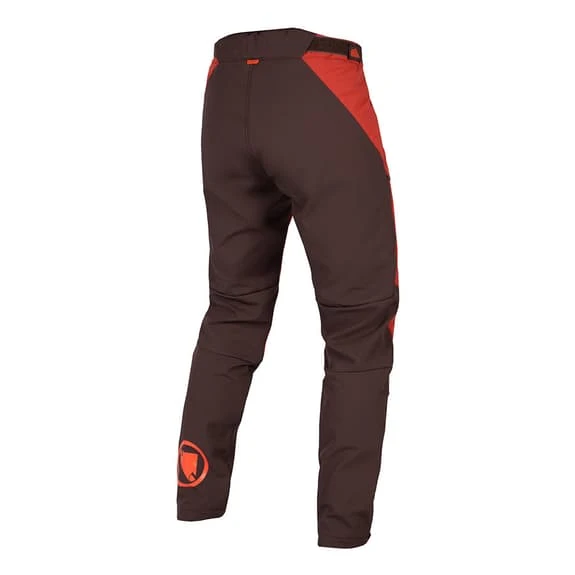 Pantaloni Lunghi Endura MT500 Freezing Point Senza Fondello Rosso Opaco Marrone - immagine 2
