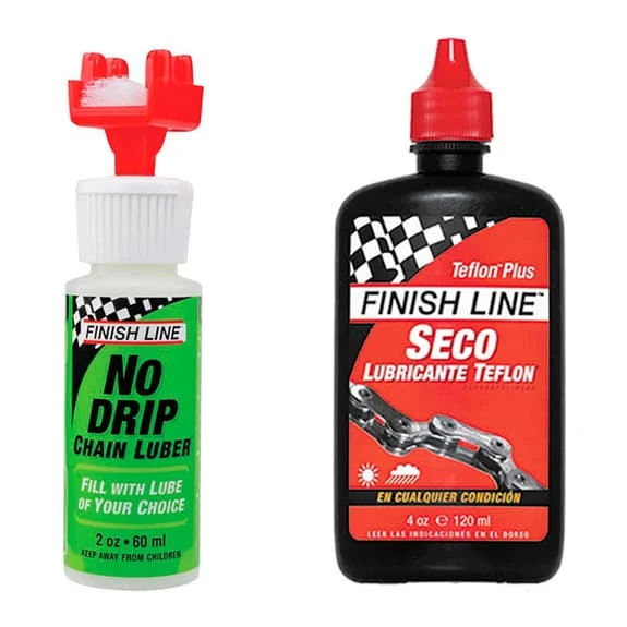 Combo Finish Line Lubrificante Catena + Lubrificante Asciutto