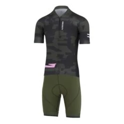 Completo Finisseur Core Sketch Verde Militare Nero