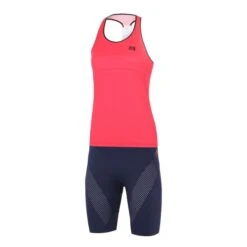 Completo Finisseur Core Indoor Rosso Nero Donna