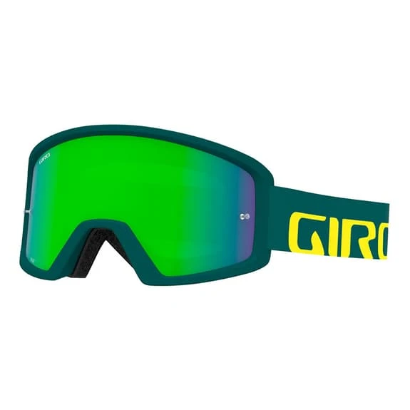 Maschera Giro Tazz MTB Verde Scuro Verde Lime