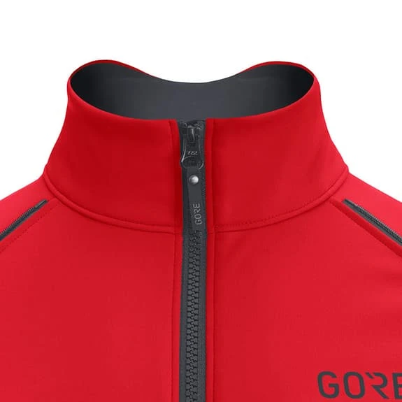 Completo Gore Wear Phantom GORE-TEX INFINIUMâ„¢ Maniche Rimovibili C5 Thermo Nero Rosso - immagine 6