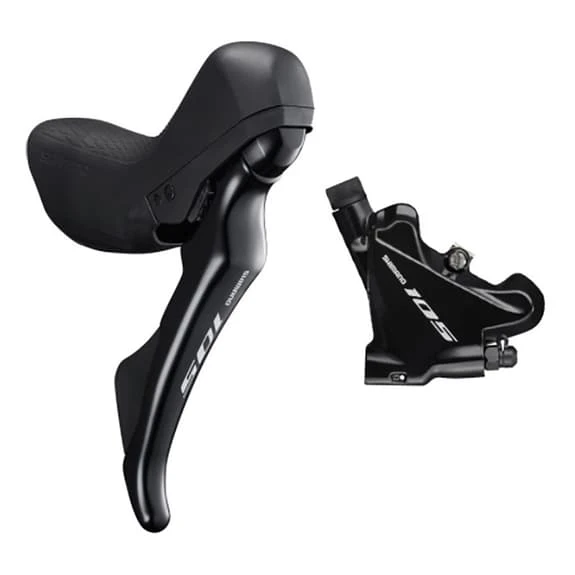 Freno A Disco Idrico Posteriore Shimano 105 R7070 2 Pistoni Nero