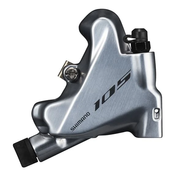 Freno A Disco Idrico Posteriore Shimano 105 R7070 2 Pistoni Mani Piccole Argento - immagine 3