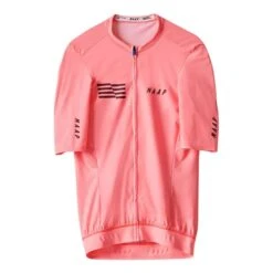 Maglia MAAP Emblem Pro Hex Manica Corta Rosso Corallo Donna